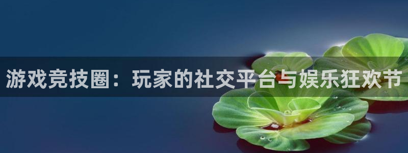 杜邦娱乐app官网入口网址：游戏竞技圈：玩家的社交平台与娱乐
